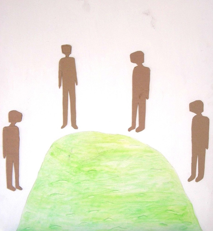 Andrea-bertolini-Al-lago-1--pastelli-su-legno-2005